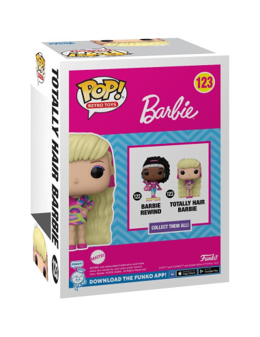 Funko POP! Barbie Totally Hair - Figura de Vinilo 10.67 cm