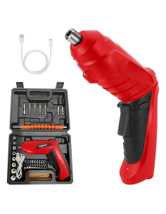 Destornillador Eléctrico Recargable SENXINGYAN 3.6V con 47 Accesorios