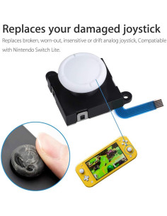 Joystick Analógico 3D Reemplazo Kinyanco para Switch Lite y Joy-Con - Paquete de 2 2