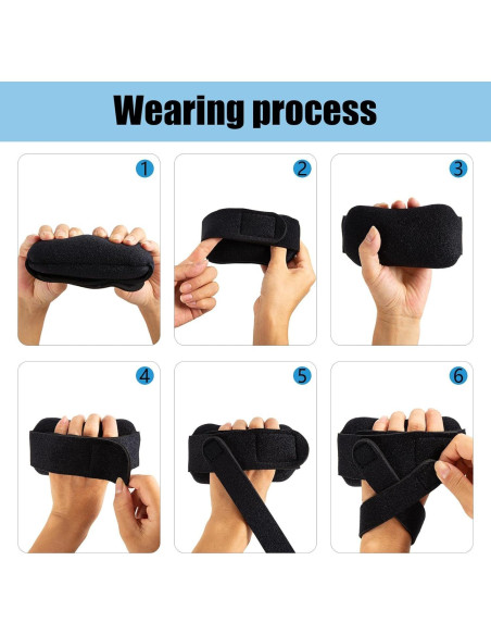 Protector de Palma Ergonómico LXYHUAL para Rehabilitación
