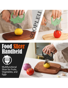 Cortador de Verduras SOOPLEU Multifuncional Acero Inoxidable 2