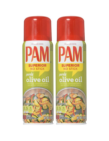 Spray de Cocina Pam Aceite de Oliva 5oz Paquete de 2