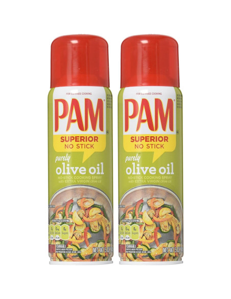 Spray de Cocina Pam Aceite de Oliva 5oz Paquete de 2