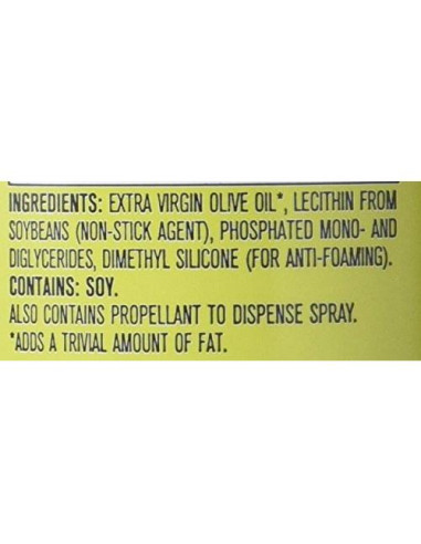 Spray de Cocina Pam Aceite de Oliva 5oz Paquete de 2