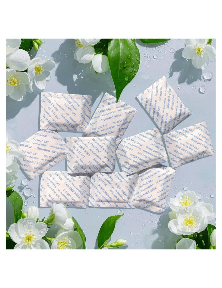 Bolsitas Aromáticas Jazmín - Eliminador de Olores 10 Unidades