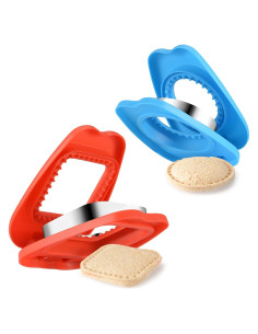 Cortador y Sellador de Sándwich 2 en 1 Vethwal 2PCS