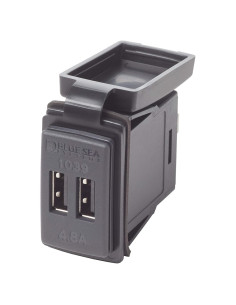 Cargador USB Doble 12/24V Blue Sea Systems 4.8A