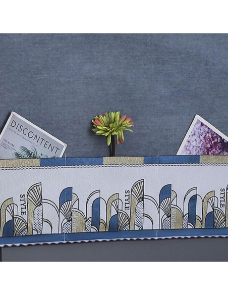 Cubierta de Polvo para Refrigerador YUZHANGHE Gris 170x60 cm