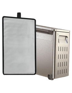 Funda de Nylon Resistente al Agua Ninja SP151 - Gris Plateado