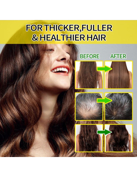 Cápsulas de Aceite para Cabello HuaQing 80 Pcs - Hidratante