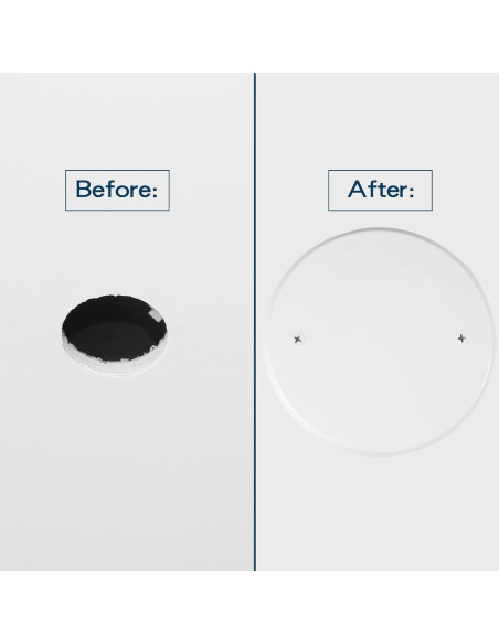 4 Placas de Cubierta de Techo Metal Jicoyin 12,7 cm Blancas