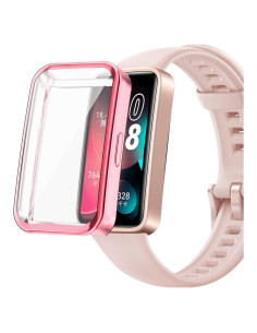 Funda Protectora TPU Rosa para Huawei Band 10/9/8