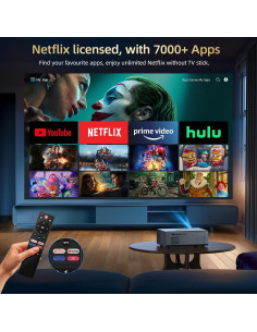 Proyector Inteligente OWNKNEW GC357 4K WiFi6 Bluetooth 1.35kg 2