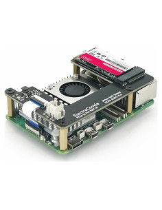 ElectroCookie HAT M.2 NVMe SSD para Raspberry Pi 5 - Soporta 2230 y 2242