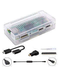 Caja Acrílica GeeekPi para Raspberry Pi Zero 2 W 7 en 1