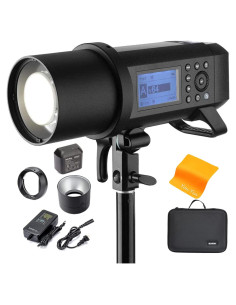 Flash Estudio Godox AD400 Pro 400W TTL para Canon Sony Nikon