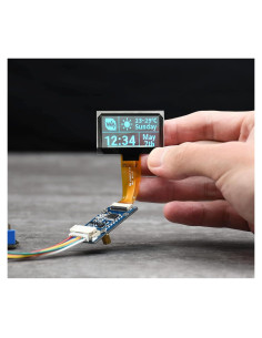 Pantalla OLED Transparente 1.51" UeeKKoo 128x64 SPI/I2C
