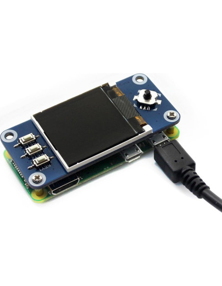 Pantalla LCD HAT 1.44" Waveshare para Raspberry Pi 128x128 Pantalla LCD HAT 1.44" Waveshare para Raspberry Pi 128x128