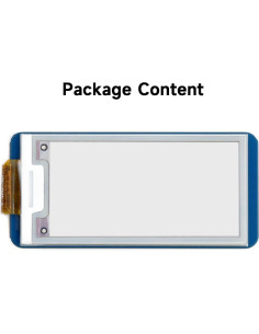 Módulo Pantalla E-Paper 2.13" Waveshare para Raspberry Pi Pico 2