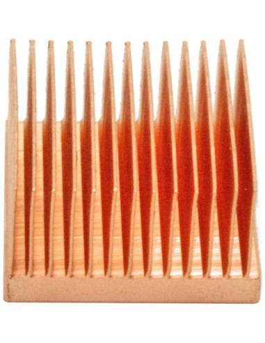 Disipador de Calor de Cobre Puro 20x20x11mm Jeteokar - 2 Pcs