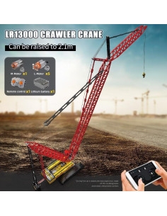 Mould King Grúa de Oruga RC 4318 Piezas 6.83 kg 2