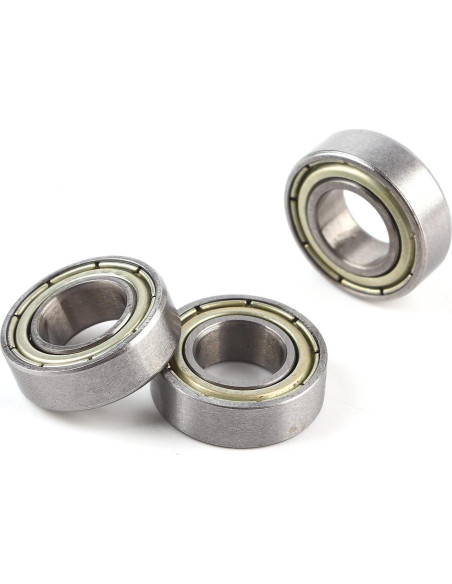 10 Rodamientos Miniatura 688ZZ POCREATION 8mm Acero Doble Sellado