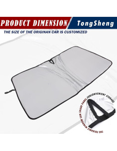 Protector Solar Parabrisas Toyota Hilux 2015-2021 Reflectante 2