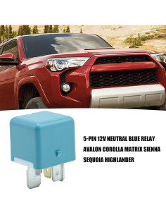 Relé 5 Pines 12V Aynaxcol para Toyota Avalon, Corolla, Sienna 2