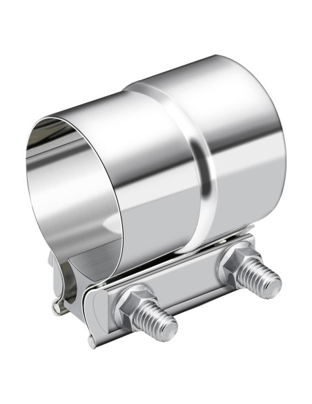 Abrazadera de escape HZYAMZ 001 acero inoxidable 2.5"