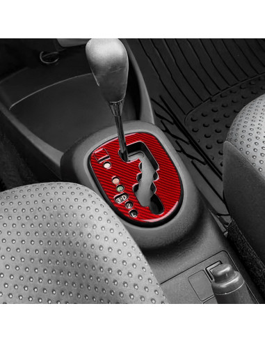 Cubierta de fibra de carbono Toyota Yaris 2006-2011 Rojo