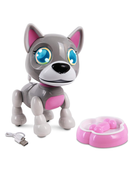 Robot Mascota Interactivo NKOK Cachorro Recargable 11.4cm Robot Mascota Interactivo NKOK Cachorro Recargable 11.4cm