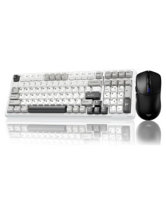 Combo Teclado Mecánico Inalámbrico AULA F99 + Ratón SC580