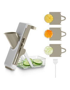 Mandolina Cortadora de Verduras Eletronova, Acero Inoxidable, 0.73 kg