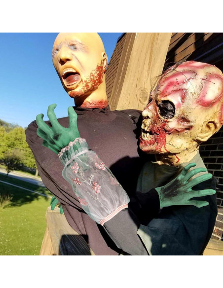 Manos de Esqueleto de Halloween SUNREEK - Tamaño Real, 1 Par