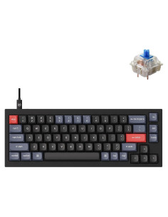 Teclado Mecánico Keychron Q2 Personalizable 65% Gateron Azul