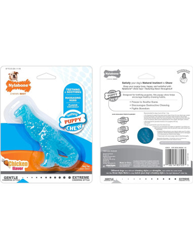 Kit de Inicio para Cachorros Nylabone - 6 Juguetes y Golosina