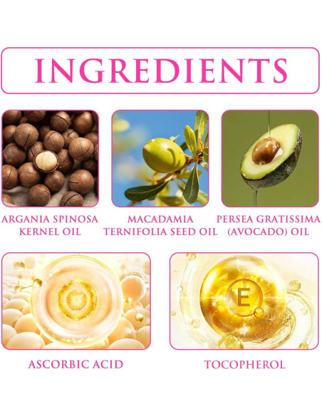 Cápsulas de Aceite para Cabello HuaQing 80 Pcs - Hidratante