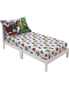 Juego de Sábanas para Niños Los Vengadores NoJo 2 Piezas 2