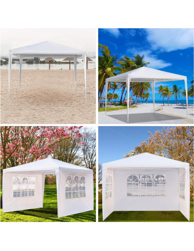 Carpa de Fiesta Sepnefi 300x300 cm Impermeable para Eventos