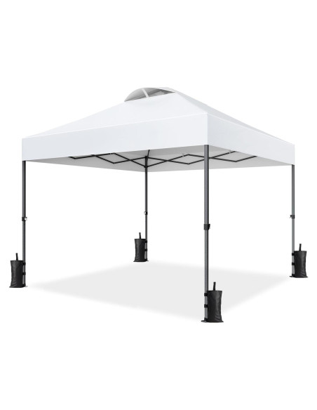 Carpa Plegable Pipishell 3x3m con Techo Recubierto Plata