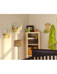 Arte de Pared Disney Rey León 25.4x25.4 cm Tela 2