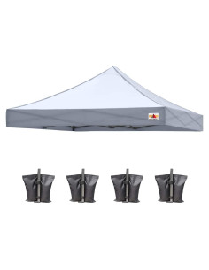 Parte Superior de Reemplazo Canopy ABCCANOPY 10x10 Blanco