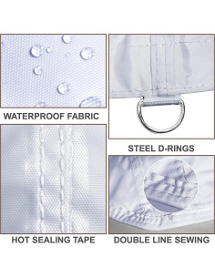 Parte Superior de Reemplazo Canopy ABCCANOPY 10x10 Blanco 2