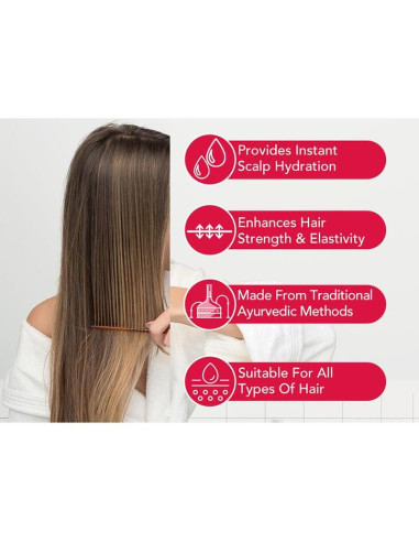 Cápsulas de Aceite para Cabello HuaQing 80 Pcs - Hidratante