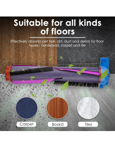 Kit de Accesorios BRUVISH 28 Piezas para Aspiradora Robot 2