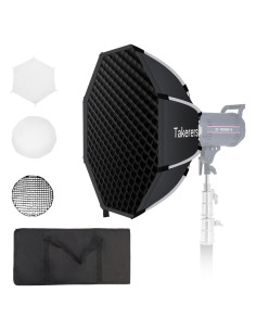 Softbox Parabólico Takerers 22" (55 cm) Bowens con Difusor