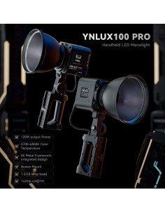 Yongnuo YNLUX100 Pro Luz Continua 120W LED Bi-Color 2700-6500K 2