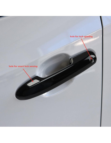 Cubierta de Manija de Puerta DLOVEG para Toyota Rav4/Highlander 2020-2025