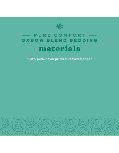 Cama para Conejos Oxbow Pure Comfort 36L, 99.9% Libre de Polvo