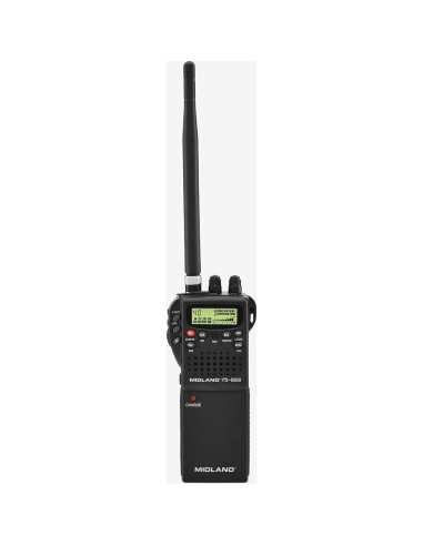 Radio CB portátil Midland 75-822 con 40 canales y NOAA